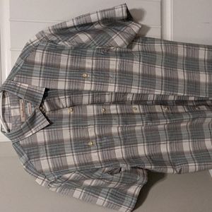 Tommy Bahama Plaid Shirt (LG)